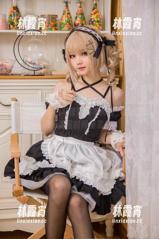 看！花柒Hana与蕾姆绵羊同框，绝美的cos美图瞬间爆表！